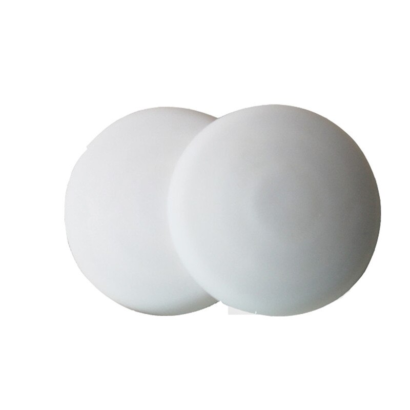 10 unids/lote de topes de puerta de goma blanca protectores de pared protectores autoadhesivos parachoques para Manilla de puerta topes previenen la manija de la puerta
