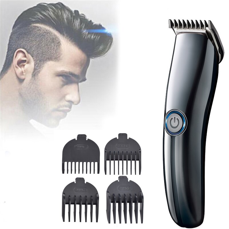 Hair Clipper - Cordless Blade Men's Supplementary Beard Hair Cutting & Combing Rechargeable Cordless Hair Trimmer Set
