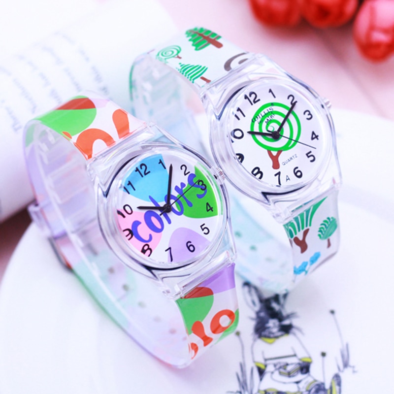 WILLIS Stijlen Mode Meisjes Horloges Silicone Horloge Gemengde Kleuren Lover's Horloges Vrouwen Sport Plastic Klok Kids Horloge