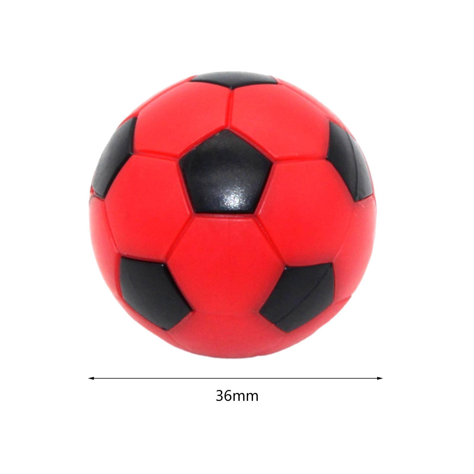 12x tafelvoetbalballen Voetbaltafelspelballen voor wedstrijdspeelgoed Indoor familiespel