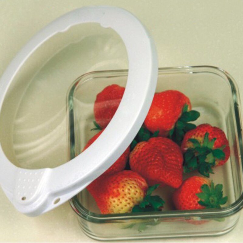 1 Set Vide Couvercle Scellant Alimentaire Frais Joint Bol Coupe Outil Portatif pour Cuisine MDJ998