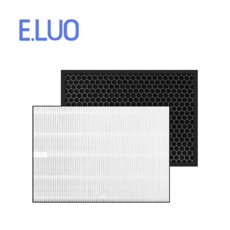 Air purifier For Sharp KI-EX55 KI-FX55 KI-GX55 filter dust collection activated carbon filter + hepa filter set