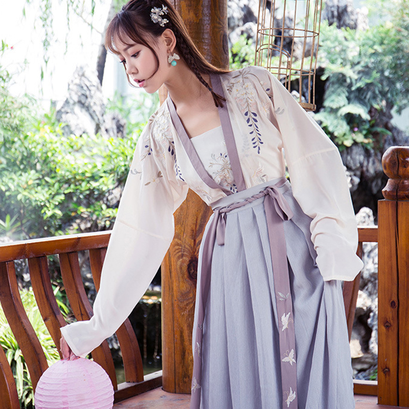 Hanfu frauen chinesischen tanz kostümich qing-dynastie kostüm chinesischen hanfu traditionellen chinesischen kleid