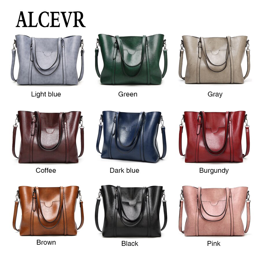 ALCEVR Luxe Handtassen vrouwen tassen Outlet Tote schoudertassen voor Zacht Leer Hoge Capaciteit Vintage Handtas Beroemde