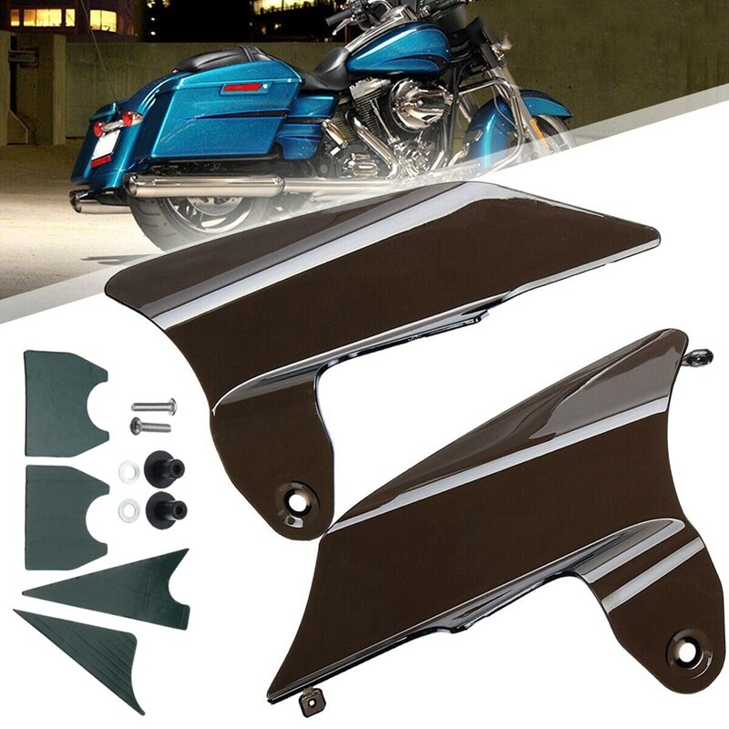 Saddle Shield Air Heat Deflector for Harley Touring Electra Glide 1997-2007