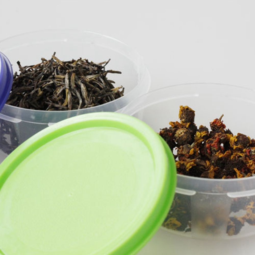 85Cm Herbruikbare Mini Plastic Voedsel Opslag Dozen Containers Snack Moer Fruit Organisator Keuken Accessoires Box Set Met Deksels