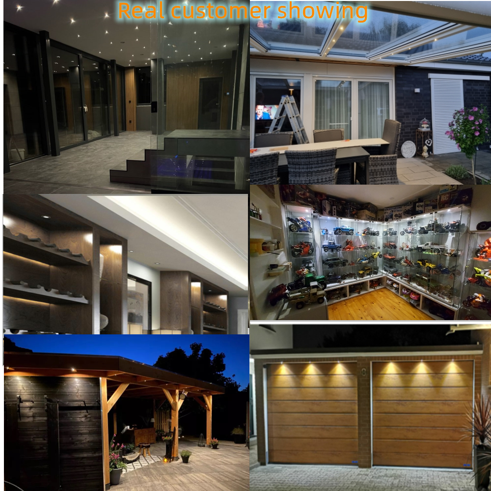 Foco pequeño LED 12V 1W IP65 Mini luz empotrable regulable para interiores y exteriores, luz para escaleras, focos empotrados de 15mm, iluminación de techo