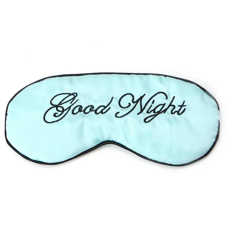 1 Pcs Soft Mask Sleep Relax Aid for Travel Blindfold Padded Shade Nap Cover Sleep Eye Mask Travel Accessories