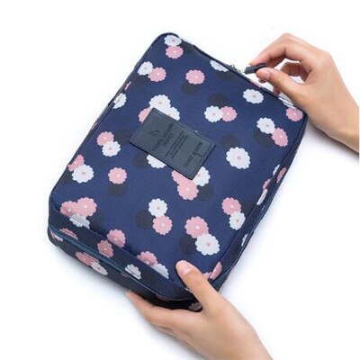 Multifunction Travel Cosmetic Bag Neceser Women Makeup Bags Toiletries Organizer Waterproof Storage Make Up Wash Hanging Cases: C04