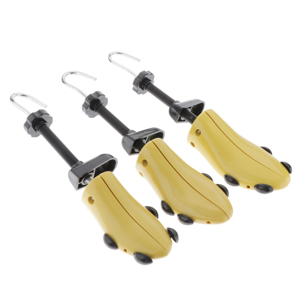 1 st unisex justerbar plastsko stretcher expander sko träd metall plast sko form keeper skotillbehör för män kvinnor