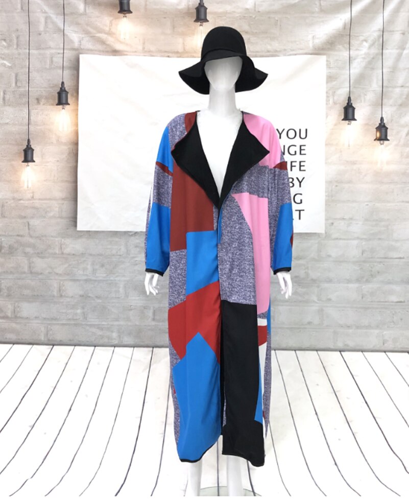 Autumn/winter wool coat with lapel collar