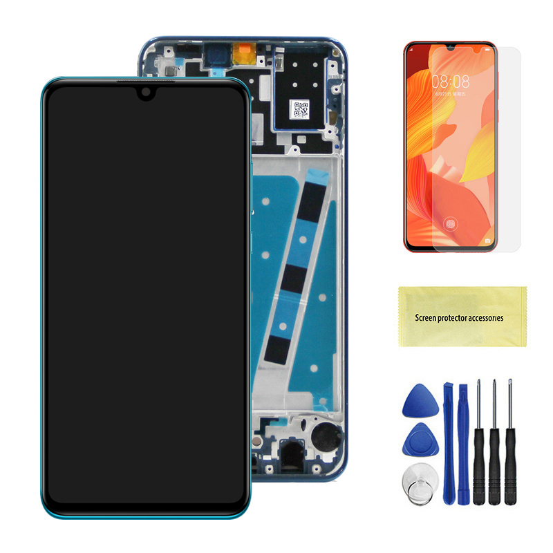 P30 Lite Scherm, Voor Huawei P30 Lite Lcd-Scherm MAR-LX1M Lx2 Al00 Touchscreen Voor Huawei P30 Lite Nova 4e Scherm Vervanging: MARINE