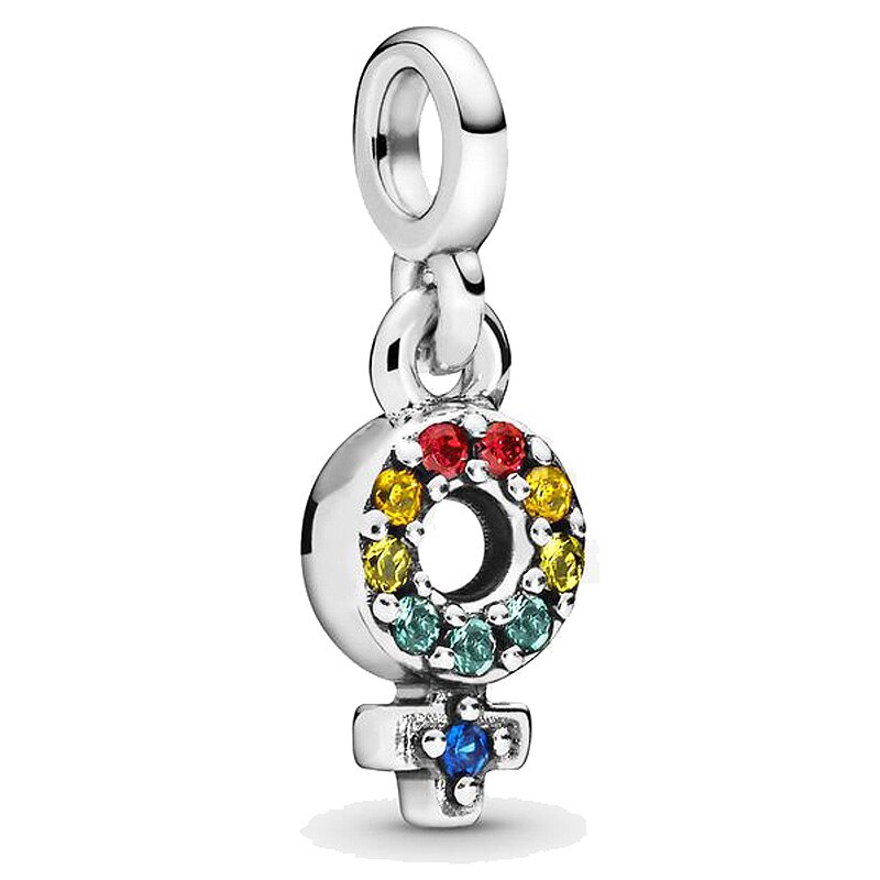 My Love Ocean Wave Starfish Flamingo Whale Me Safety Pin Brooch Pendant Beads 925 Sterling Silver Charms Fit Bracelet Jewelry: 3