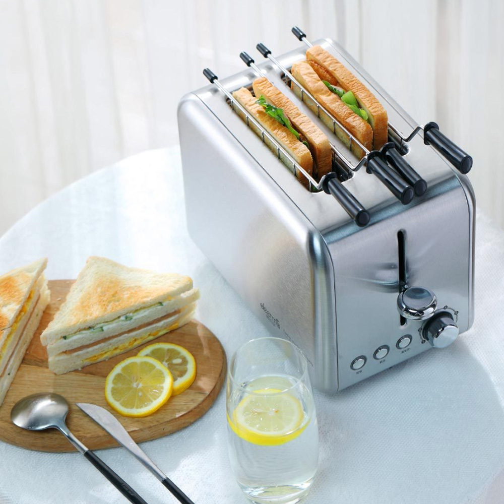 Xiaomi deerma brødbagemaskine elektrisk brødrister husholdningsautomatisk morgenmad toast sandwich maker genopvarm køkken grill ovn