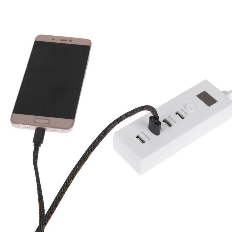 4 bærer multifunksjons usb-lader hurtiglading smartplugg strømskinne 5v 2a forlengelsesuttak(eu) hjemmeelektronikk