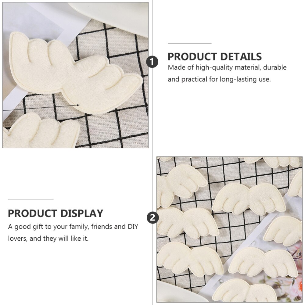 50 Stuks Mooie Patch Mode Patch Angel Wing Patch Voor Kostuum Decor Doek