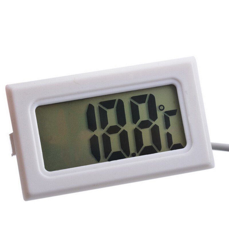 Digital Thermometer Mini LCD Display Meter Fridges Freezers Coolers Aquarium Chillers 1/2/3/5m Length Probe Instrument