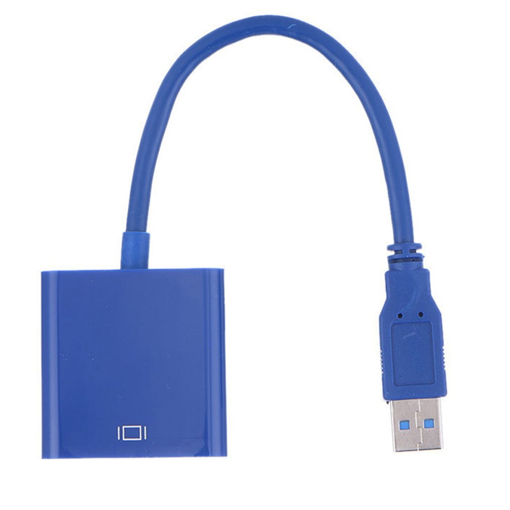 1080P Usb 3.0 Naar Vga Video Grafische Kaart Voor Windows Usa Display Externe Adapter Driver-Gratis Adapter