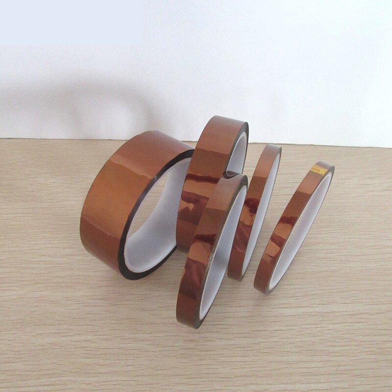Polyimide Tape Gold Finger Brown High Temperature Tape High Temperature Resistant Tape 0.06 Thickness 29mm-200mm Width