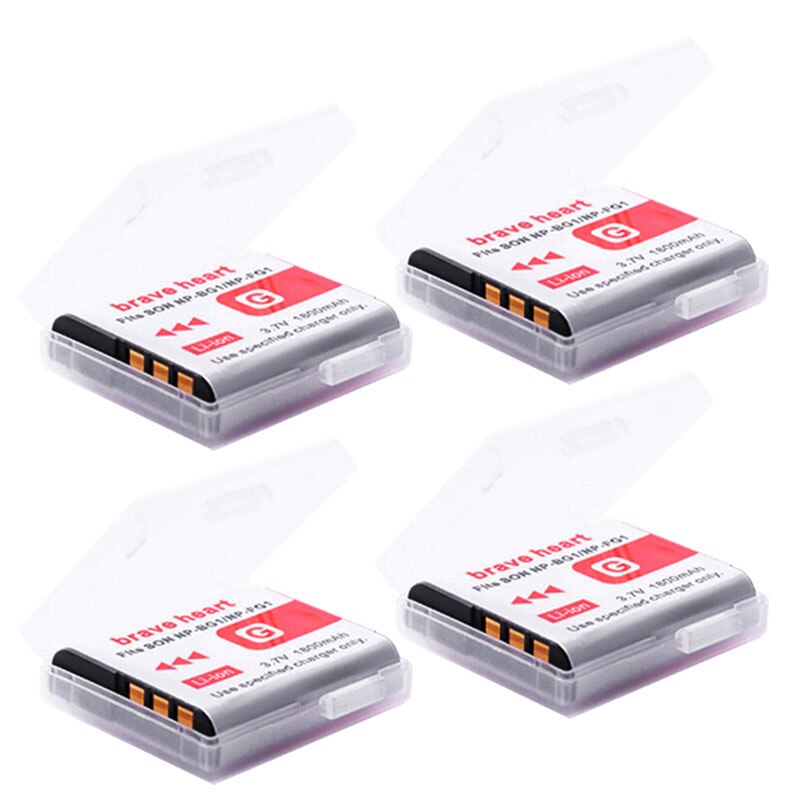 Batería NP-BG1/FG1 NP-BG1 NP BG1 FG1 para SONY, cargador de 3 ranuras, DSC-H3, DSC-H7, DSC-H9, DSC-H10, DSC-H20, DSC-H50: 4battery