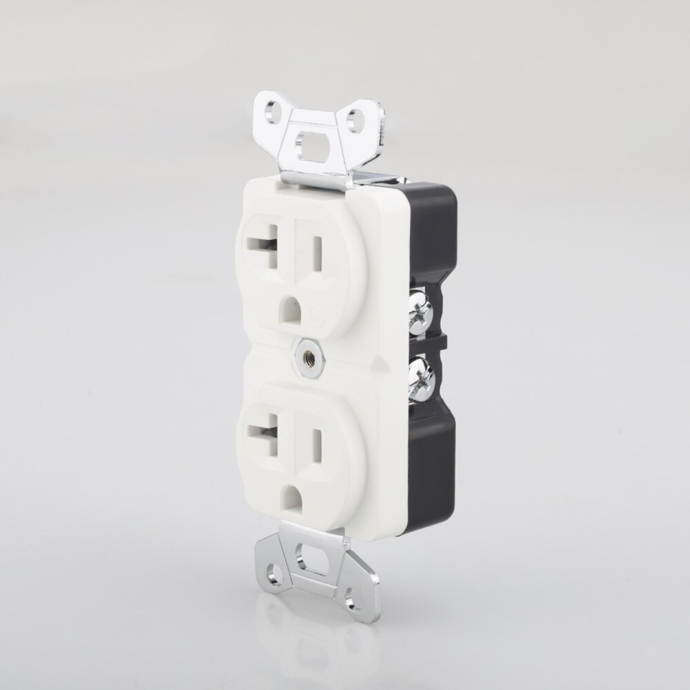 Hi-End Beryllium copper Gold plated Rhodium plated AC 20A Power Receptacle Wall Outlet Power Distributor