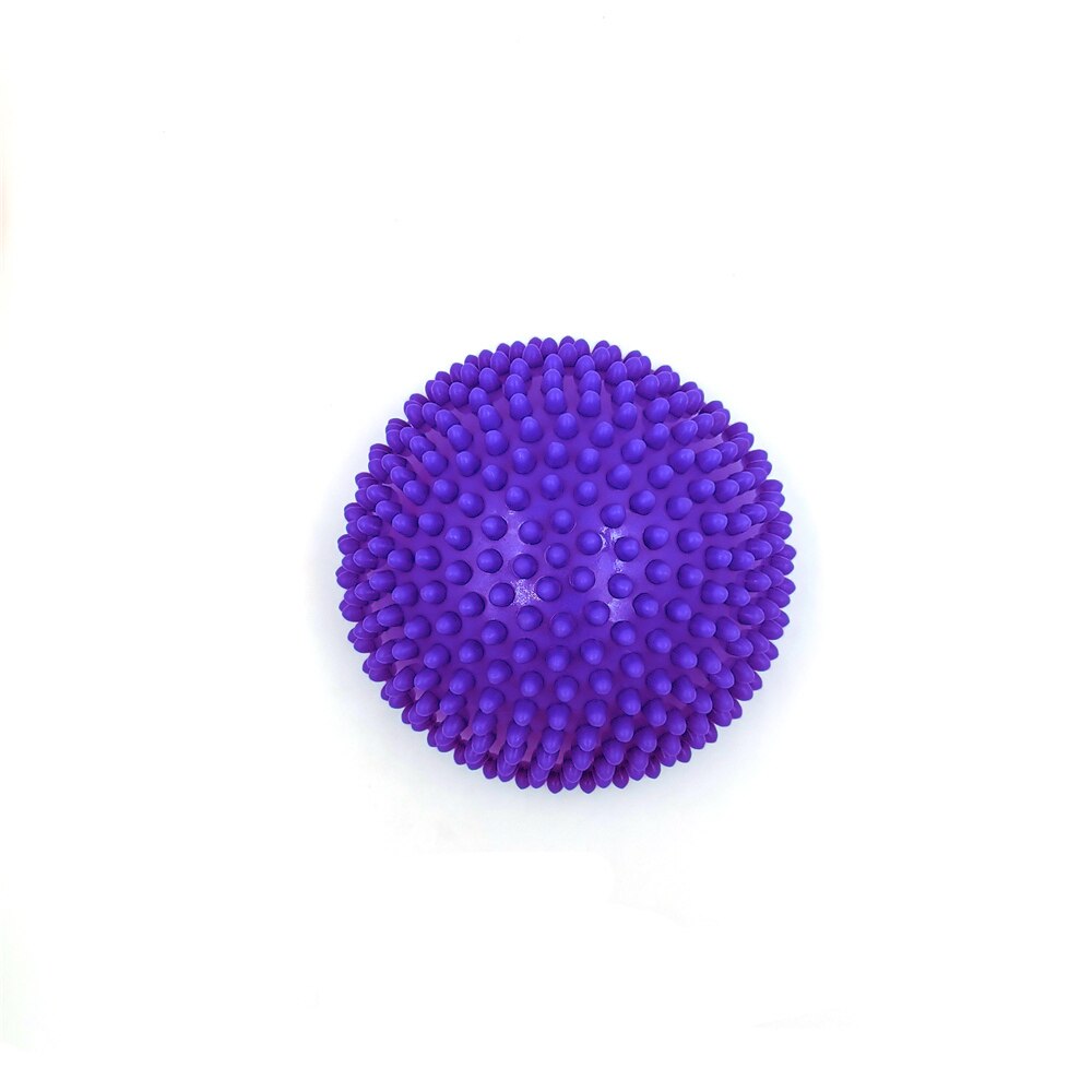 Yoga Half Ball Physical Fitness Appliance Exercise balance Ball point massage stepping stones balance pods GYM: Purple