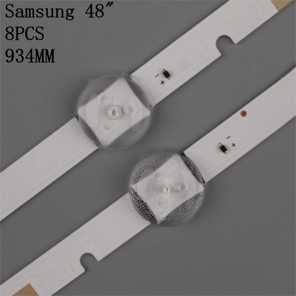 Kit 8 PCS LED backlight strip for Samsung UE48J5200 UN48J5000 LM41-00120Q LM41-00149A LM41-00120P LM41-00150A BN96-37296A