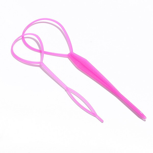 Magic Hair Styling Set Hair Pin Bun Maker Hair Braiding Twist Styling Tool Centipede Braids and Double Hook Plates Tool: 02