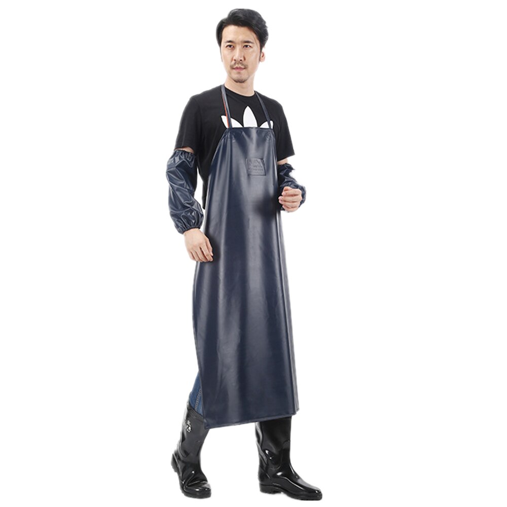Apron PVC Chemical Resistant Bib Industrial Apron Acid Alkali Resistant Apron