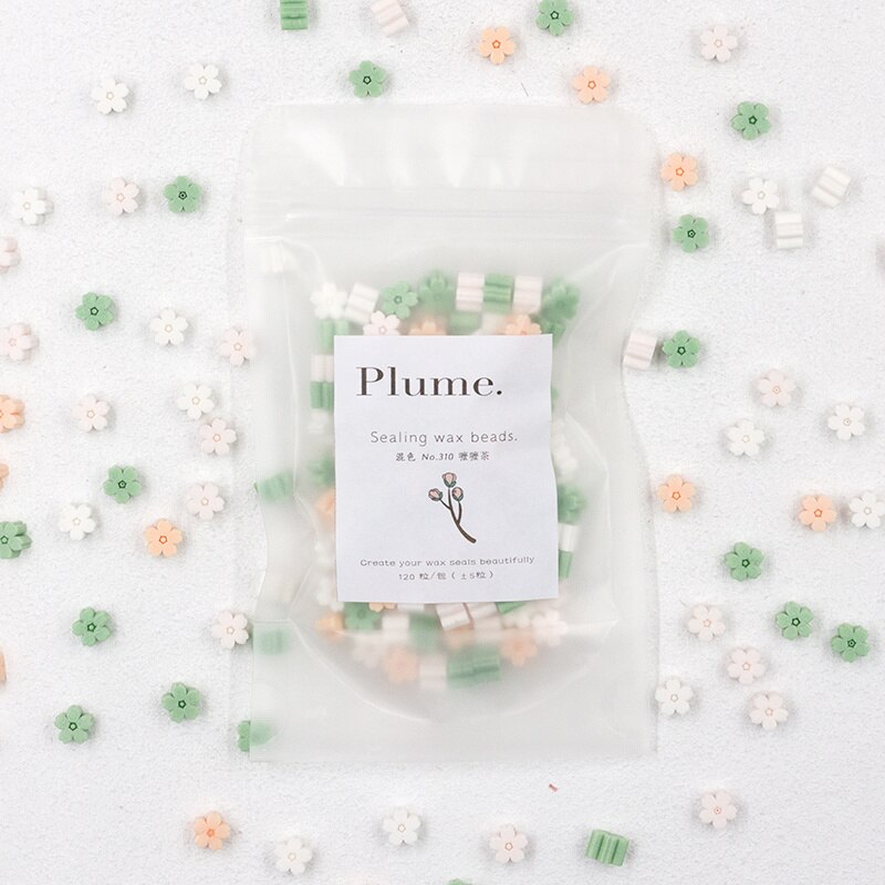 Ins sakura cherry blossom voks segl til forsegling af perler til konvolut bryllup krukke emballage journal postkort frimærke 120 stk.