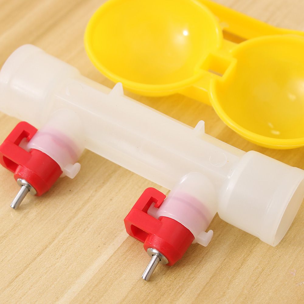 Automatic Bird Chicken Coop Feeder Poultry Chicken Drinker Water Cups Drinking Bowls for Chickens Feeder Bird Bowl