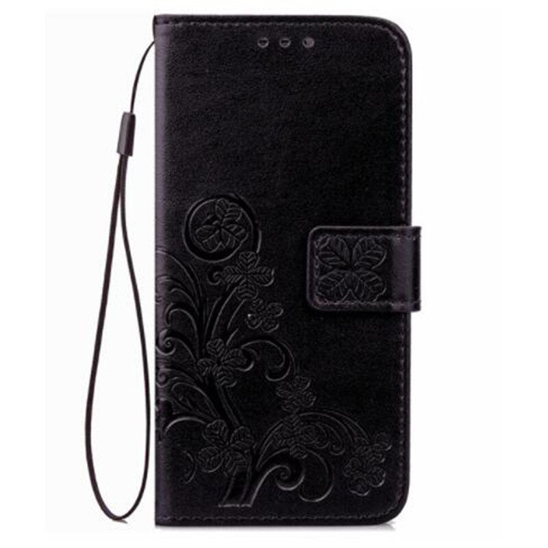 Funda de cuero de doble rosa para Letv LeEco Le Cool 1 / Coolpad Cool1 R116 C106, de flores en 3D, billetera con tapa, Funda de cuero, bolsa de teléfono: 2-Black