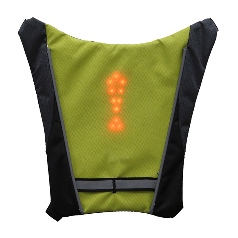 LED Drahtlose Radfahren Weste Fahrrad Sicherheit LED Blinker Licht Weste Warnung Westen