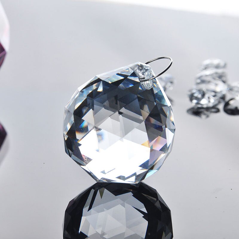 Suncatcher Opknoping Sector Crystal Rainbow Prisma Feng Shui Hangers Lamp Kristal Accessoires Deur Venster Tuin Ornamenten 1Pc: 1