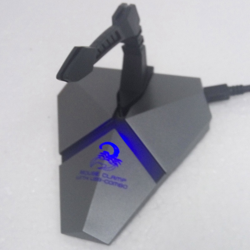 Multifunción Usb 3,0 lector Hub Gaming cuerda elástica para ratón Clip de cordón ratón soporte para cables extensión de ordenador Splitter Mouse abrazadera