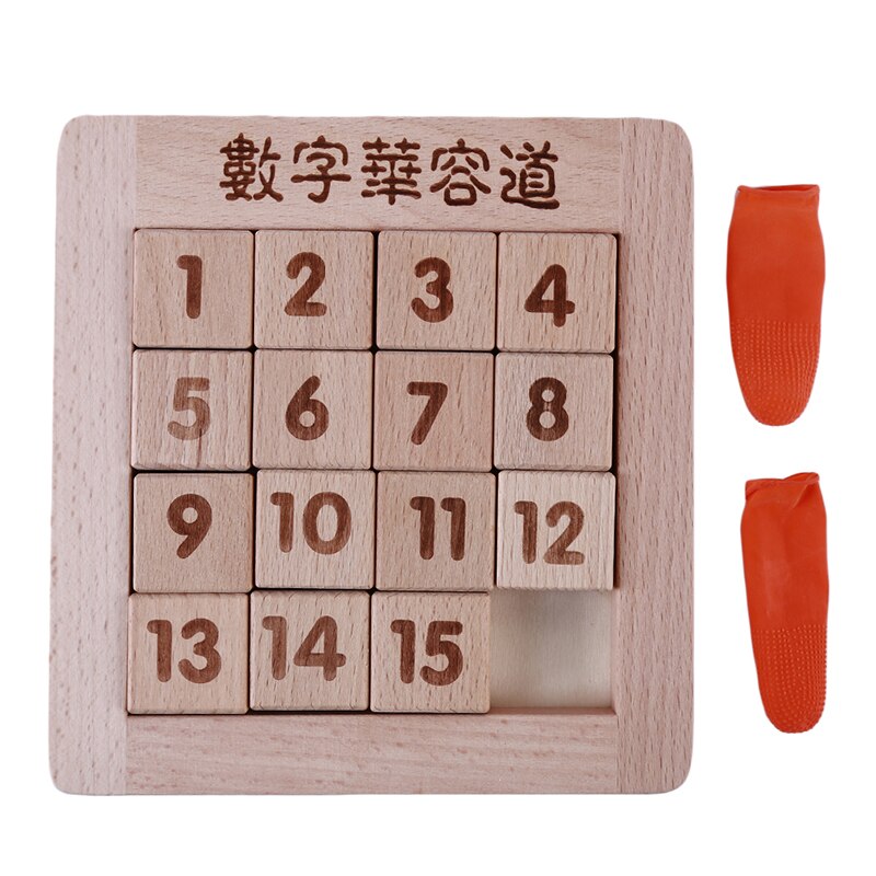 Kinderen Intelligentie Ontwikkeling Hersenen Puzzel Games Decompressie Digitale Huarong Road Puzzel Populaire Speelgoed