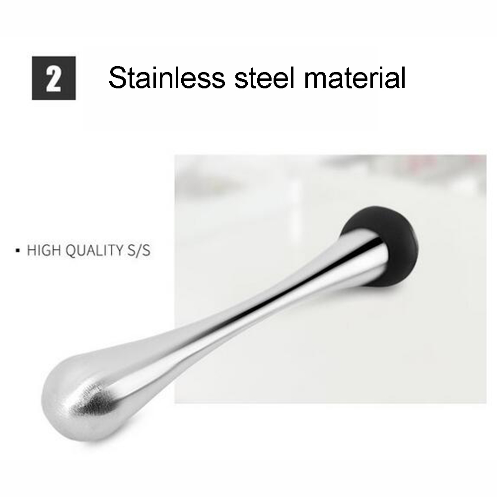Stainless Steel Cocktail Stirring Masher Mixer Ice Crusher Hammer Bar Barware