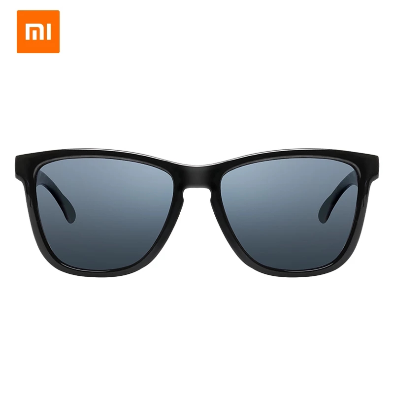 NEUE XIAOMI Mijia Klassischen Quadratischen Sonnenbrille Selfrepairing TAC Polarisierende Linse Keine Scew Sonnenbrille 6 Schicht Polarisierende Film