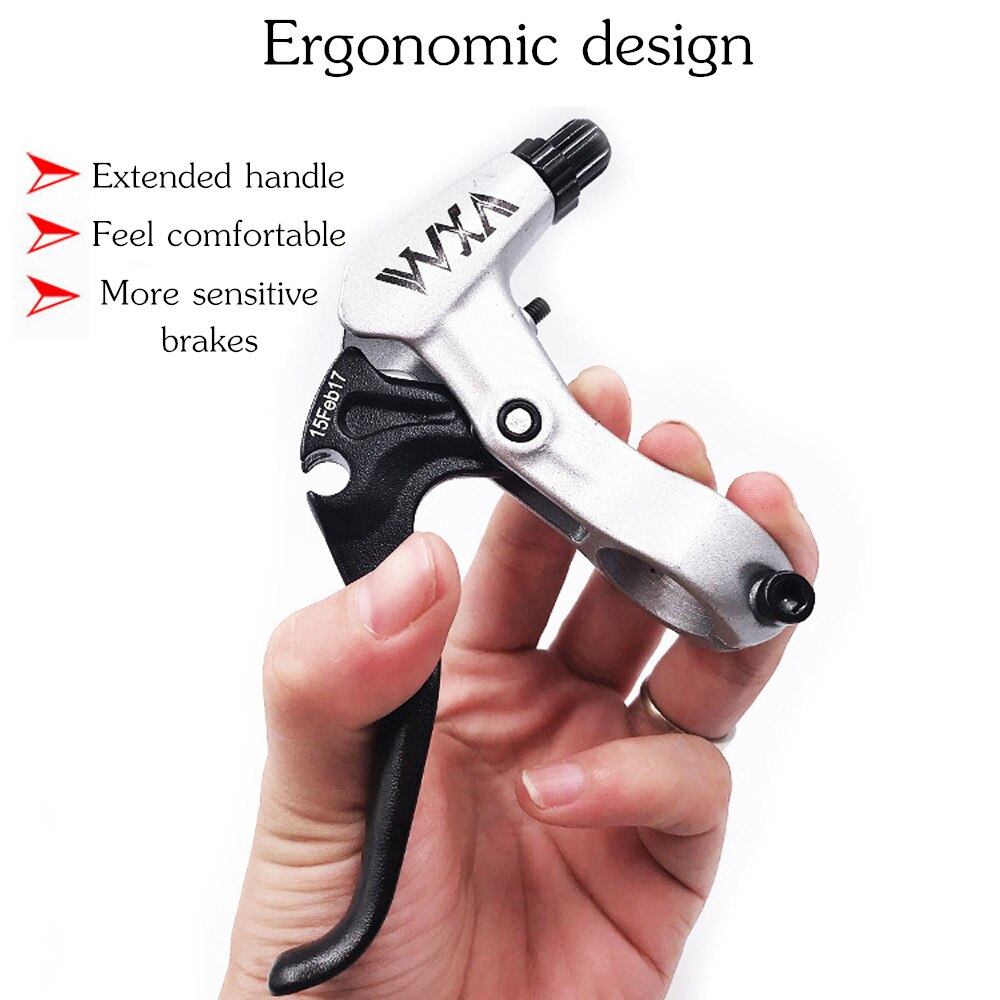 Vxm 1 par aluminium cykelbromsar v bromsspakar broms capliers handtag mountainbike mtb cykel bmx v-broms 2 färger