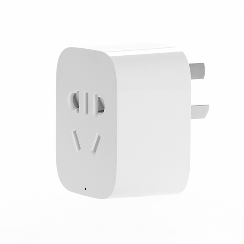 Xiaomi-enchufe inteligente, enchufe básico de alimentación con Control de enchufe Wifi y de la UE, con aplicación para teléfono, enchufe inteligente 90-250V Max 2200W 10A