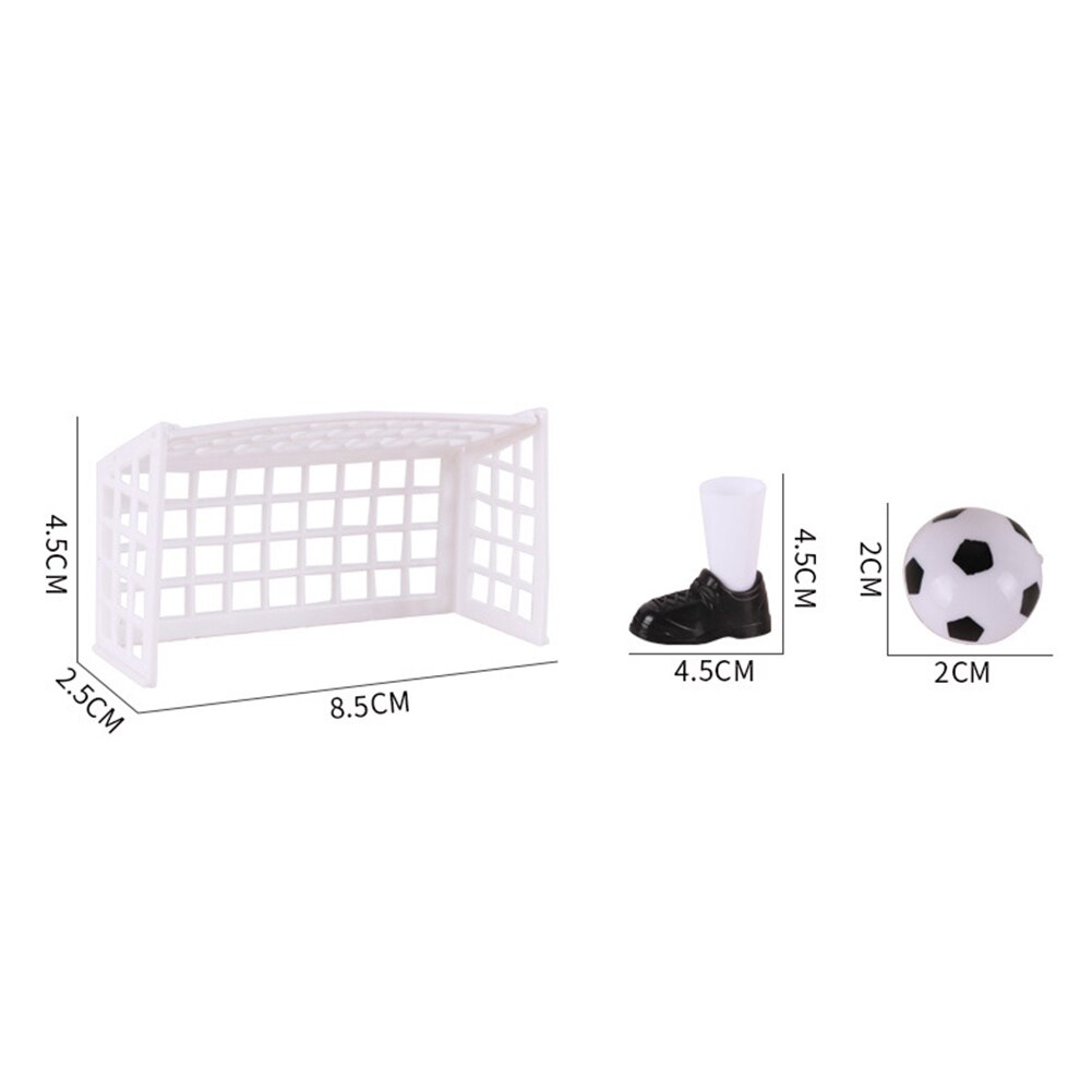 Grappige Mini Vinger Voetbal Match Play Tafel Game Set Met Doelen Kids Speelgoed