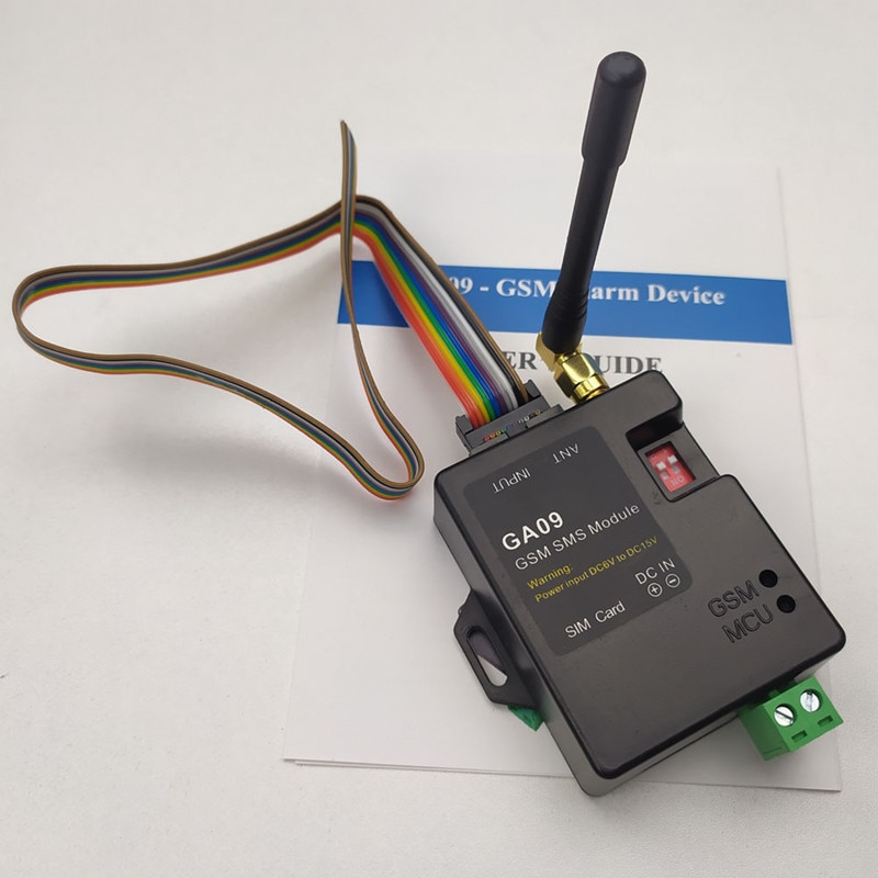 Módulo remoto de alarma de teléfono, dispositivo de 8 canales de entrada, GSM, SMS, protección de seguridad, para casa, fábrica, almacén,