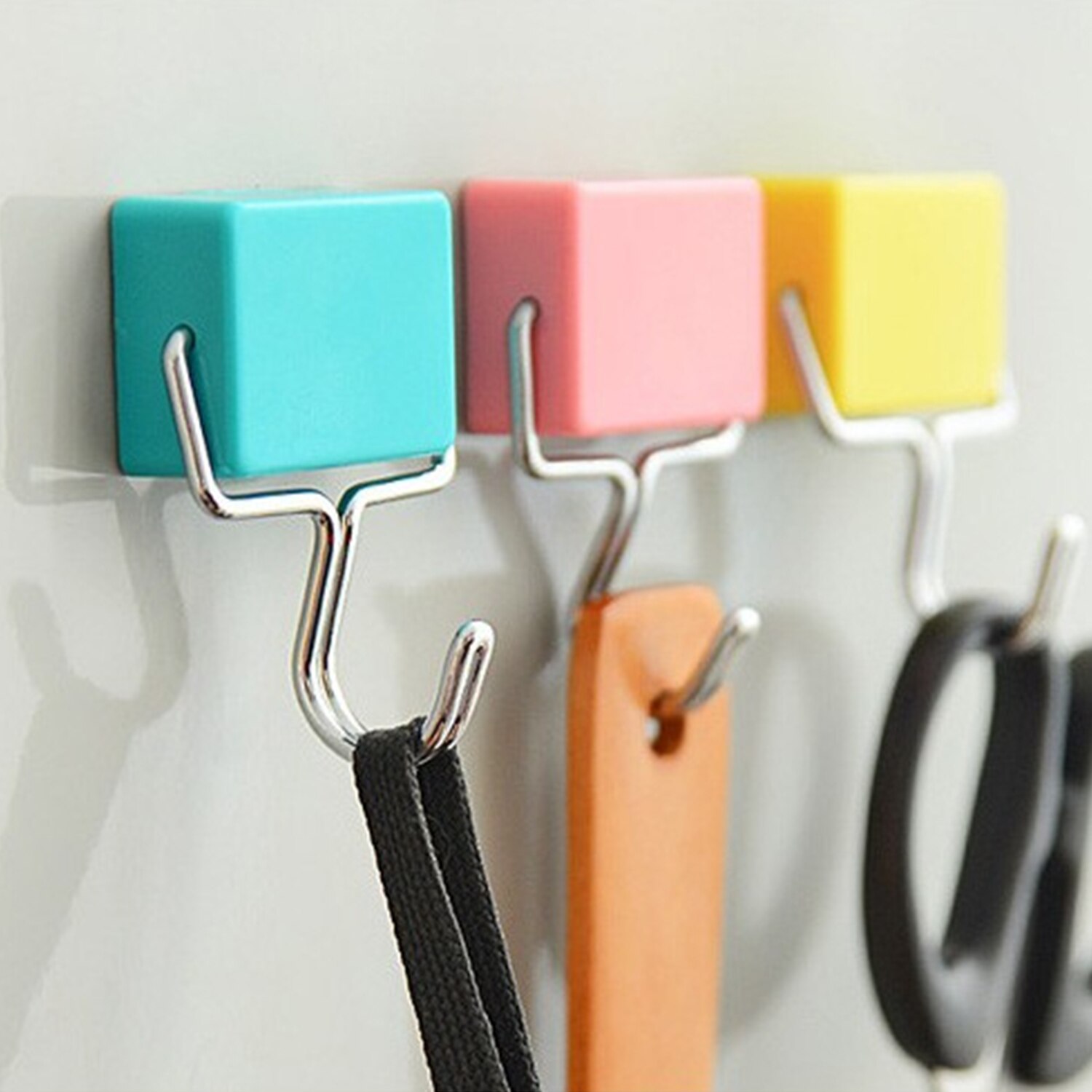 Crochets magnétiques décoratif réfrigérateur aimant manteau porte-clé stockage crochet suspendu pour cuisine réfrigérateur portant 2KG