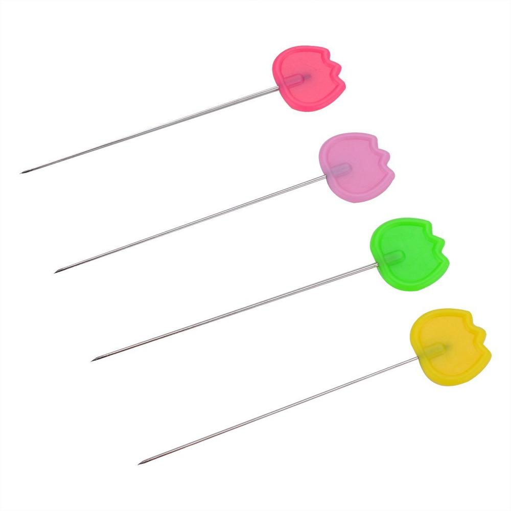 50Pcs/Box Patchwork Tulip Pins Positioning Needle Sewing Marker Needle Dressmaking Pins DIY Handmade Make Garment Accessory