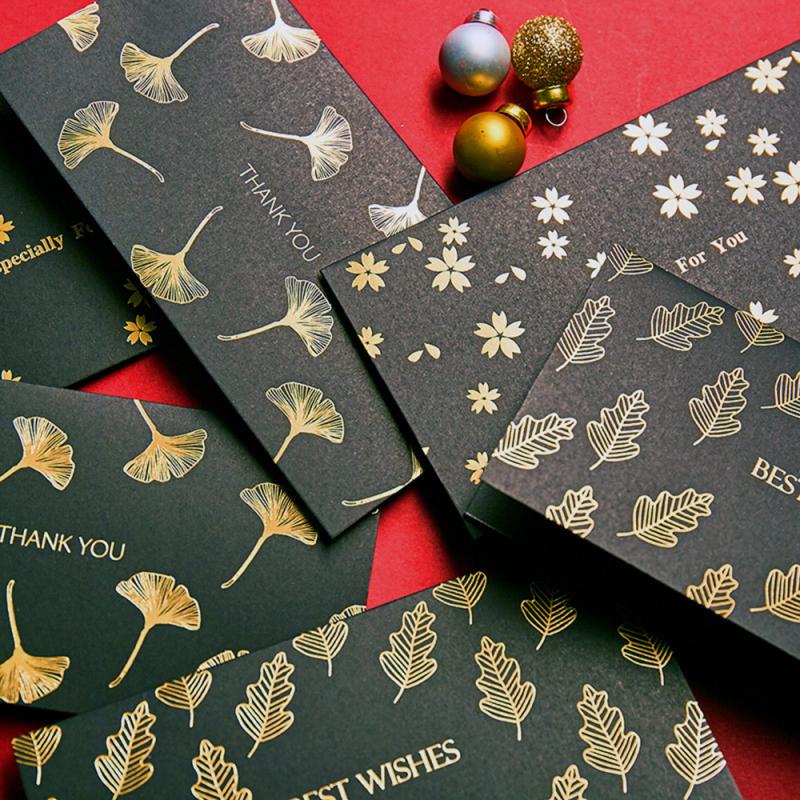 Greeting Cards Invitation Card High-end Bronzing Wedding Birthday Invitations Novel Invitation Paper Household Supplies