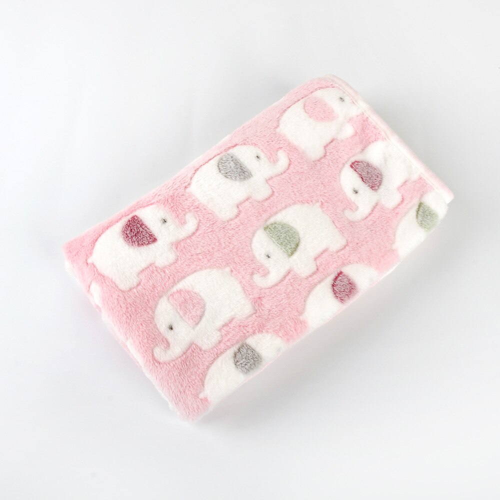 Ręcznik do kąpania psa dla zwierząt miękki, ciepły, silnie absorbujący koc wodny podwójne oddychające koralowe aksamitne ręczniki na małe psy: Pink / M(60x80cm)