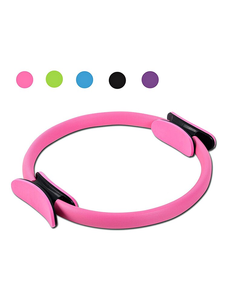 Pilates ring premium power resistance volledige gewichtsverlies body toning oefening fitness magische cirkel met dubbele handgrepen