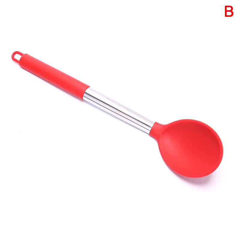 1Pcs Silicone Kitchen Utensils Heat Resistant Non-Stick Cooking Tools