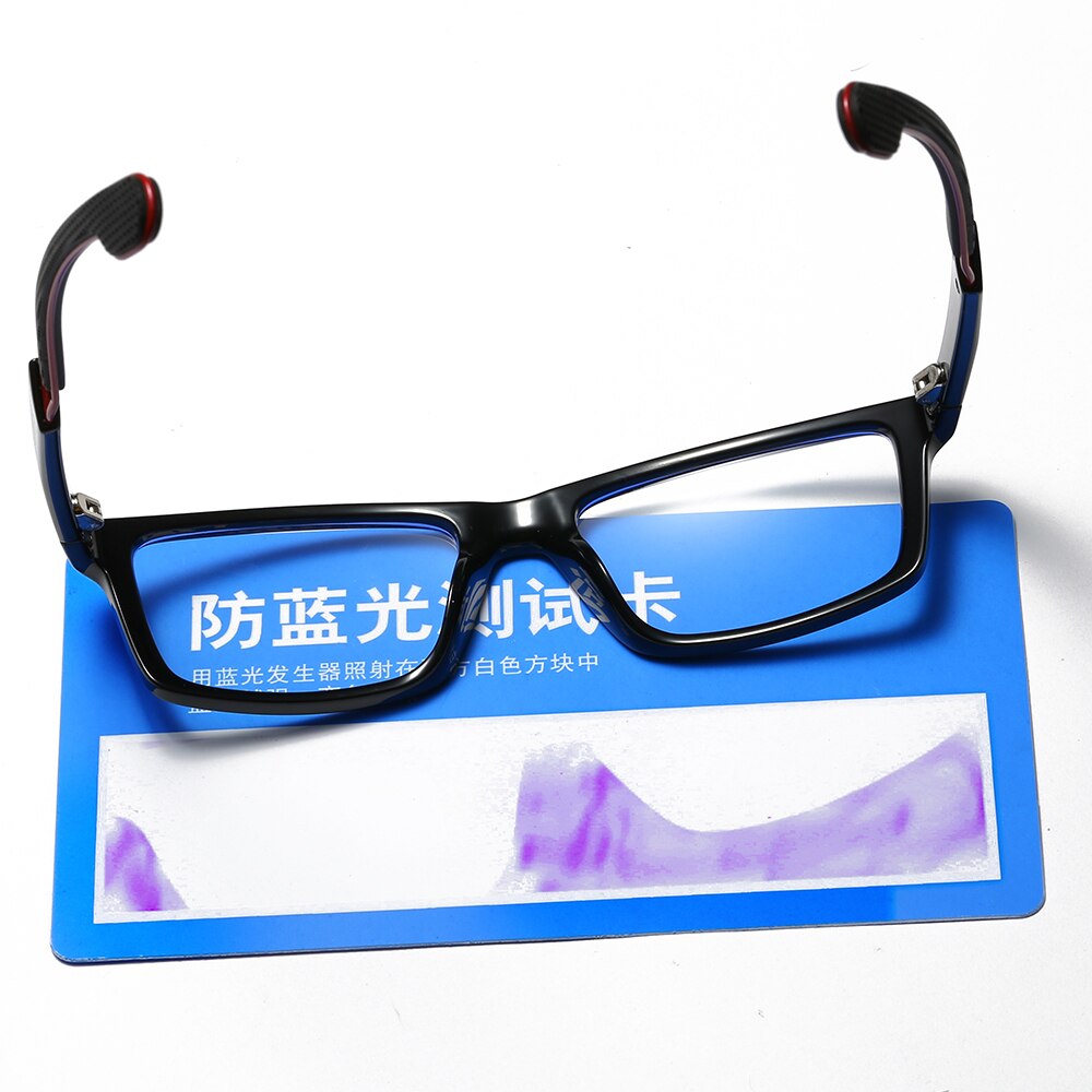 Computer Gaming Glasses Men TR90 Sport Anti Blue Light Blocking Eyeglasses Radiation Protection Eyewear Anti Blue Ray Clear Lens