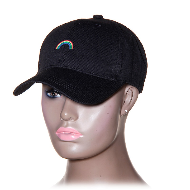 Nuovo Berretto da Baseball Del Ricamo Arcobaleno Papà Caps Unisex Degli Uomini Delle Donne Del Cappello di Snapback Berretto Da Baseball del Cotone Dropshipping